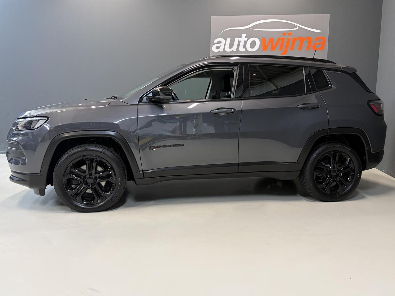 Jeep COMPASS 1.5l GSE 145pk e-Hybrid Night Eagle DCT Carplay, Led koplampen, Stoel/Stuur verwarming