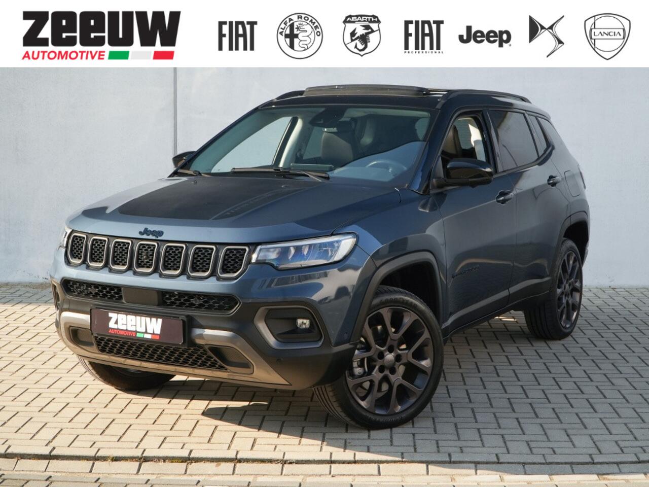 Jeep COMPASS 4xe 240 PK Hybrid Trailhawk | Pano | Leder | 360cam | Winter