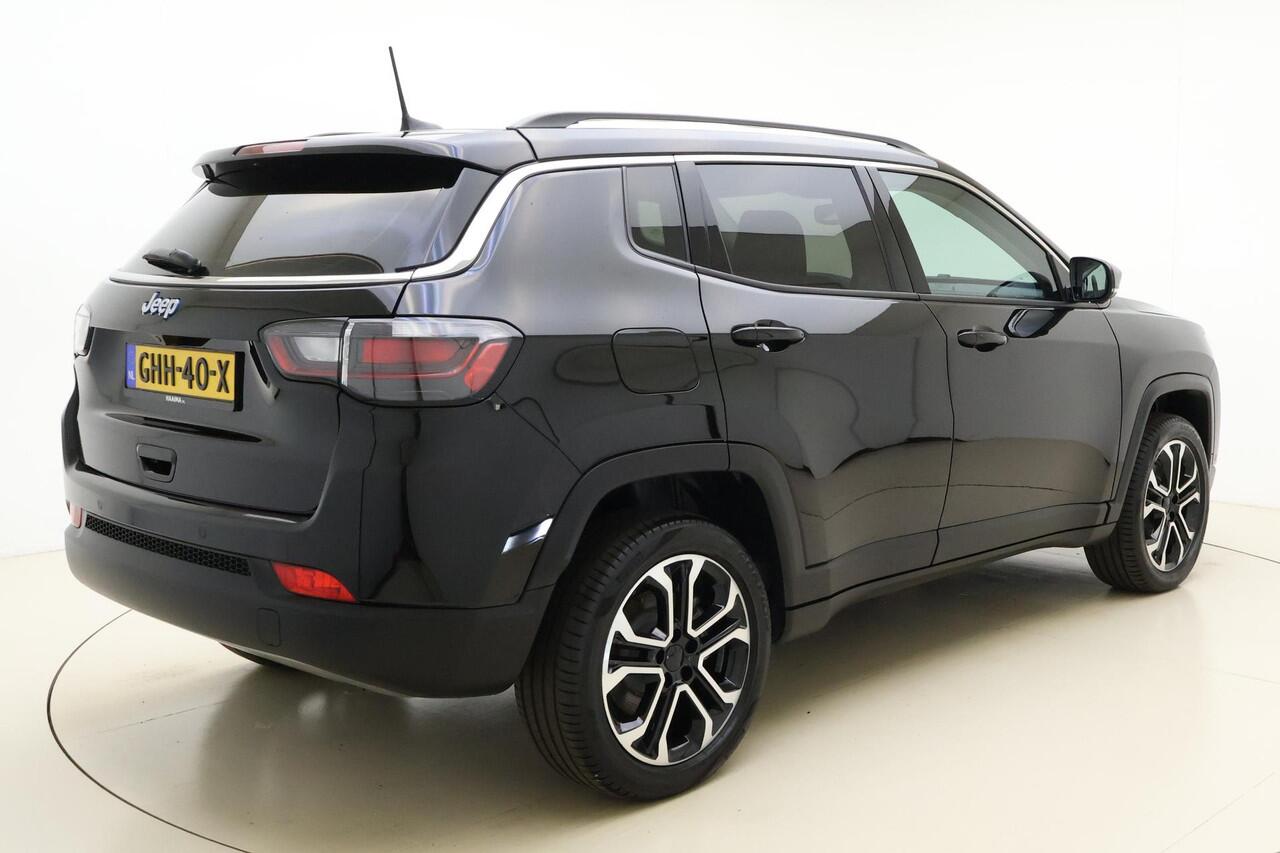 Jeep COMPASS 4xe 190 Plug-in Hybrid Electric Altitude Automaat | Rondomzicht camera | Climate control | Keyless | DAB Radio | Dakrails | Stoel & Stuurverwarming | Dodehoekdetectie