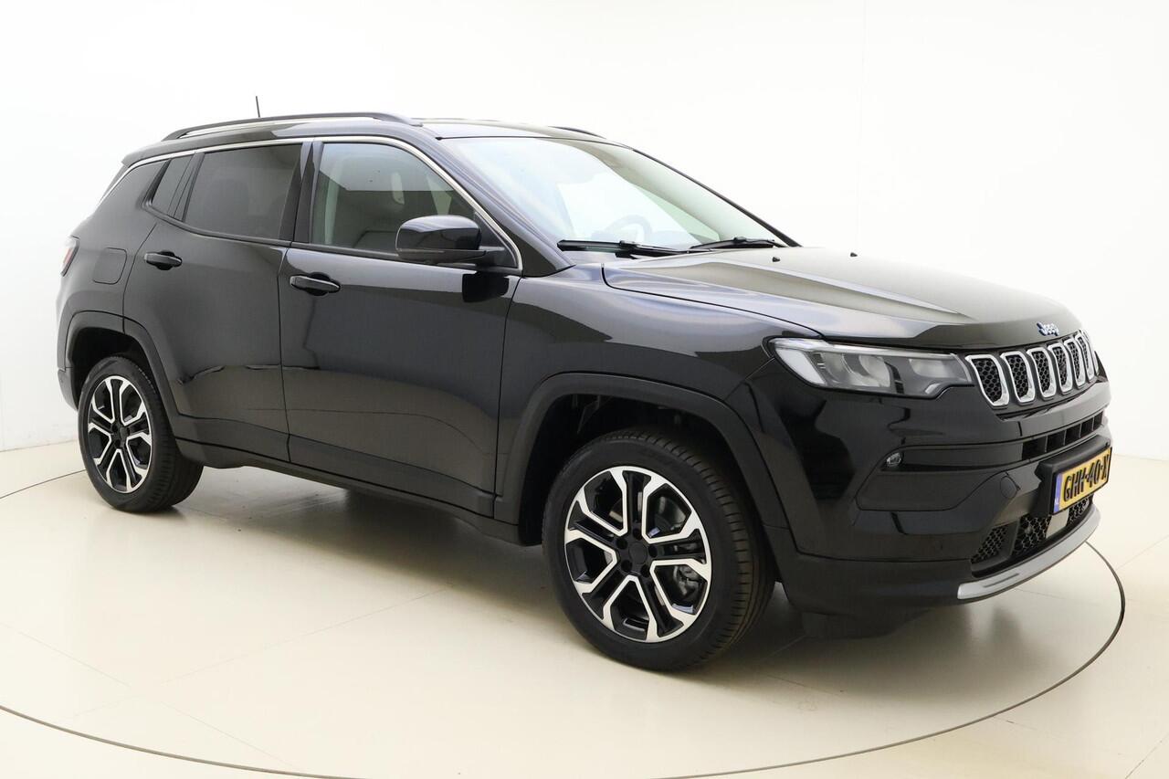 Jeep COMPASS 4xe 190 Plug-in Hybrid Electric Altitude Automaat | Rondomzicht camera | Climate control | Keyless | DAB Radio | Dakrails | Stoel & Stuurverwarming | Dodehoekdetectie