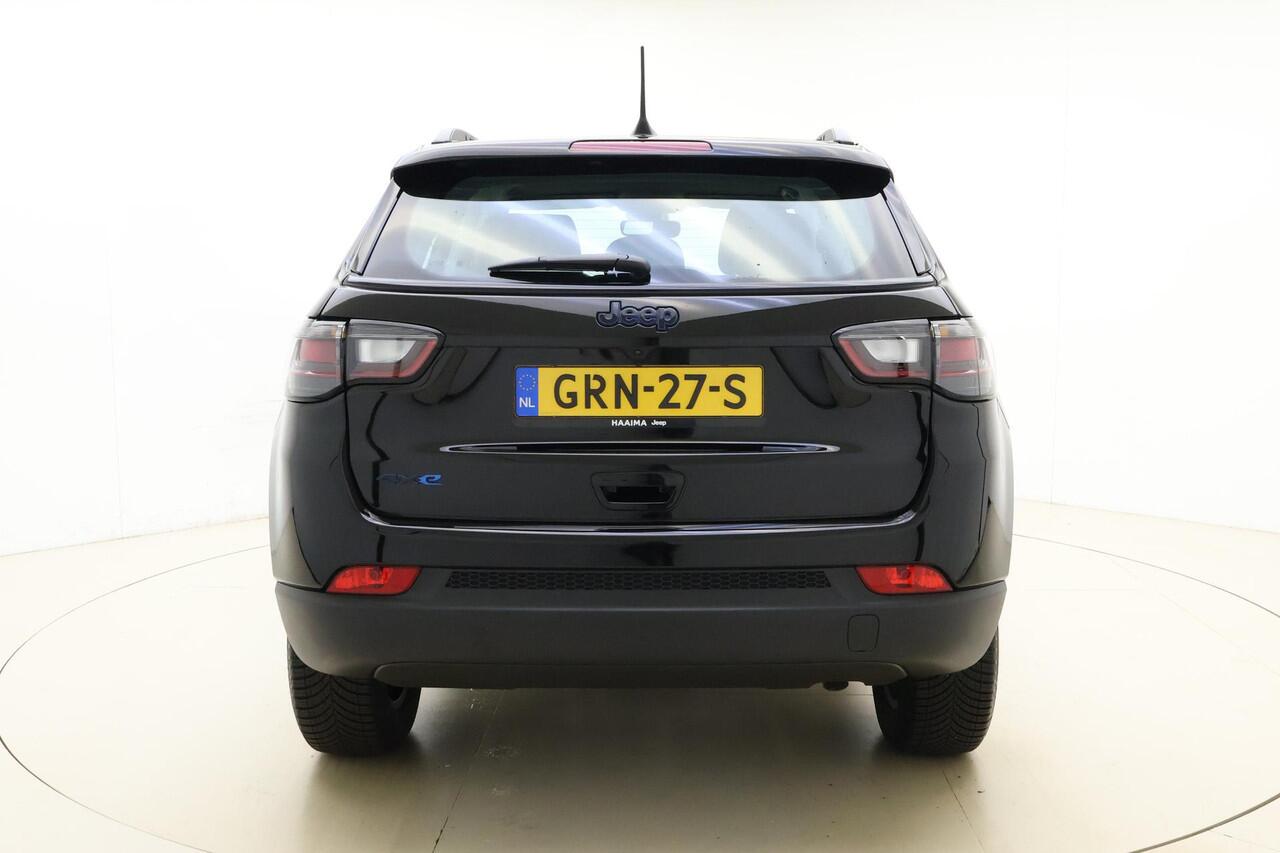 Jeep COMPASS 4xe 240 Plug-in Hybrid Electric Overland | Navigatie via Carplay | Camera | Keyless | Lichtmetalen velgen | Cruise control | Dakrails | Half leder