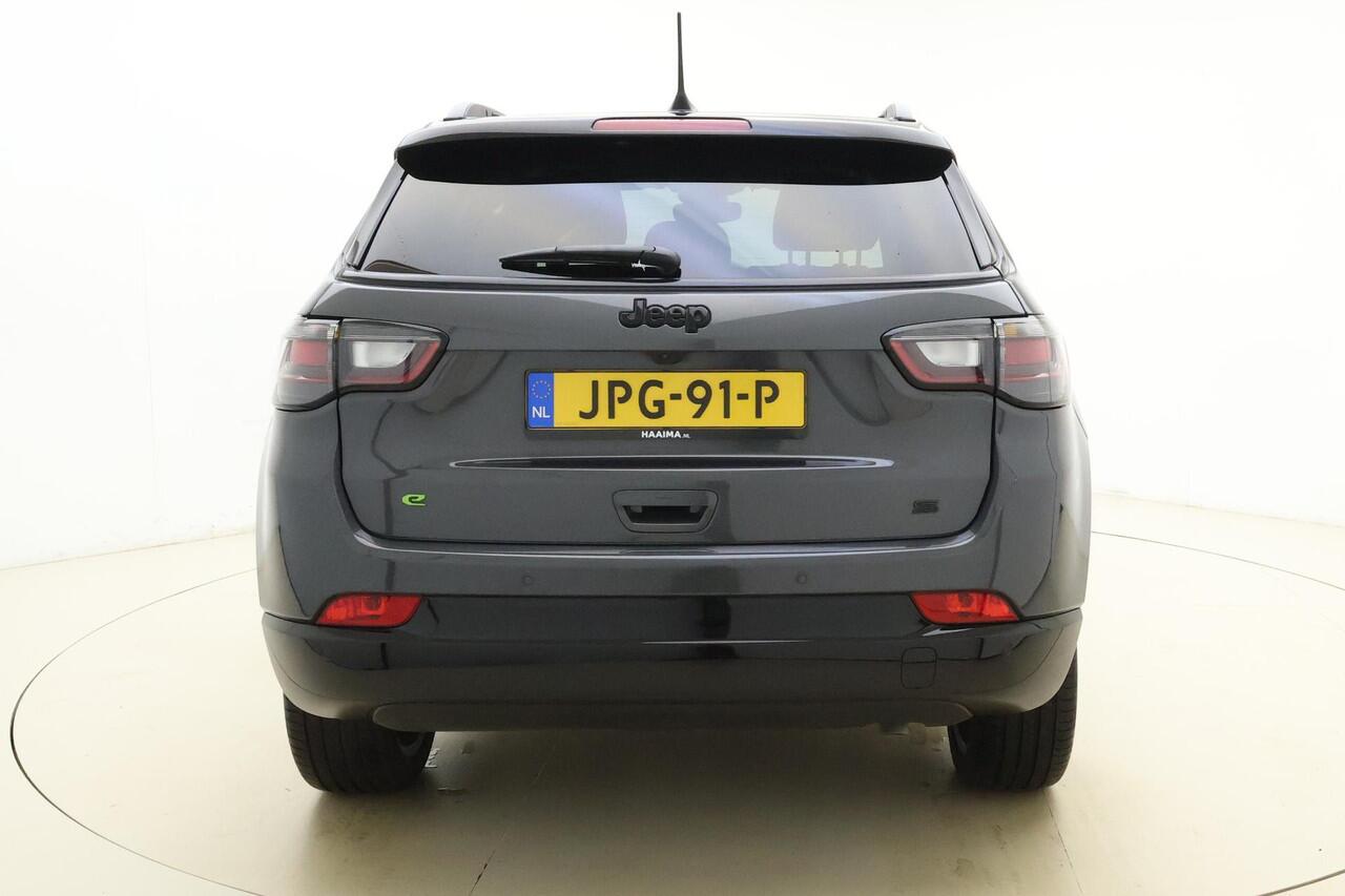 Jeep COMPASS 1.5T e-Hybrid S Automaat | Navigatie | Lederen bekleding | Stoel & Stuurverwarming | Keylee | Camera | Lichtmetalen velgen | Extra getint glas