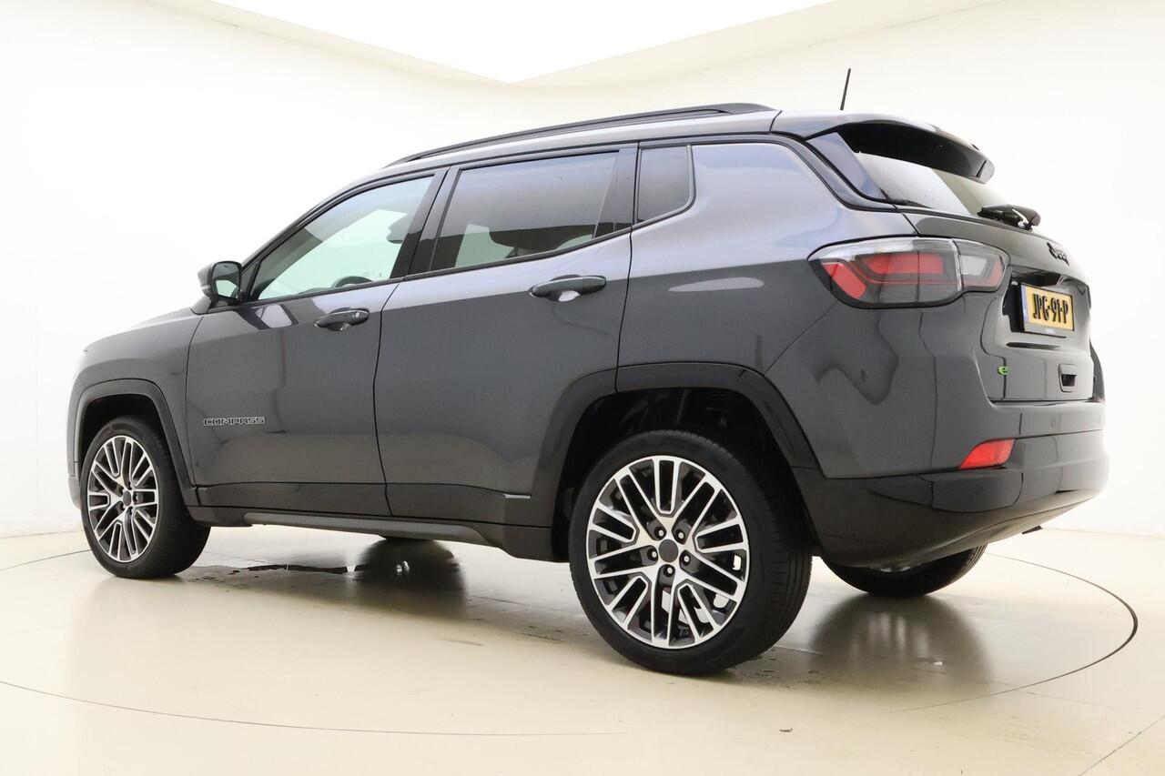 Jeep COMPASS 1.5T e-Hybrid S Automaat | Navigatie | Lederen bekleding | Stoel & Stuurverwarming | Keylee | Camera | Lichtmetalen velgen | Extra getint glas