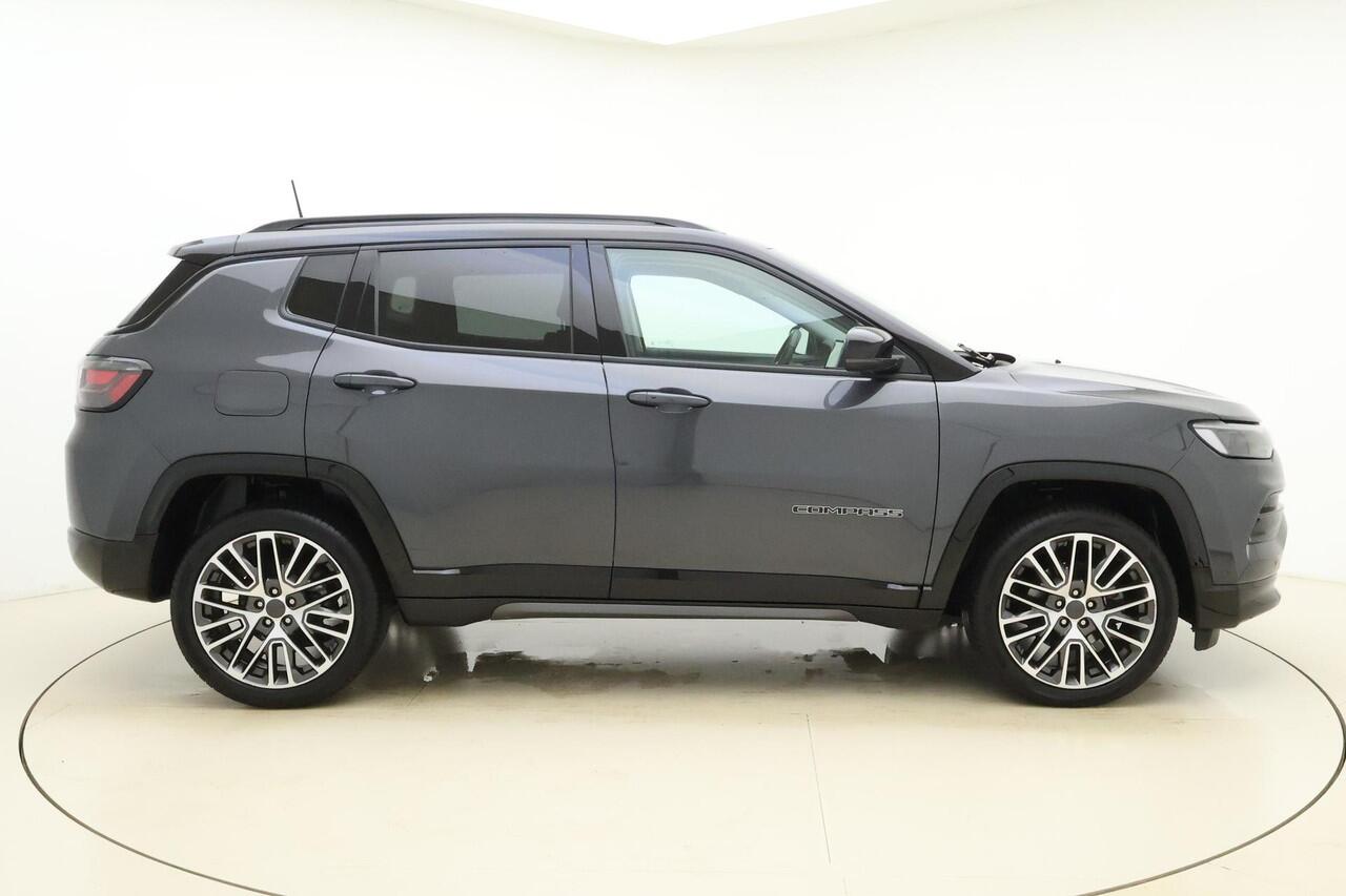 Jeep COMPASS 1.5T e-Hybrid S Automaat | Navigatie | Lederen bekleding | Stoel & Stuurverwarming | Keylee | Camera | Lichtmetalen velgen | Extra getint glas