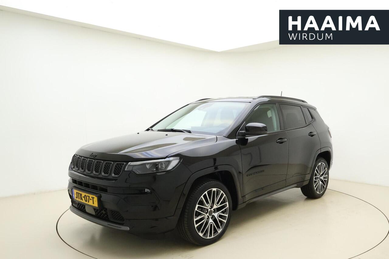 Jeep COMPASS 1.5T e-Hybrid Summit | Leder | 1450KG Trekgewicht | Climate & Cruise Control | Achteruit Rijd Camera |