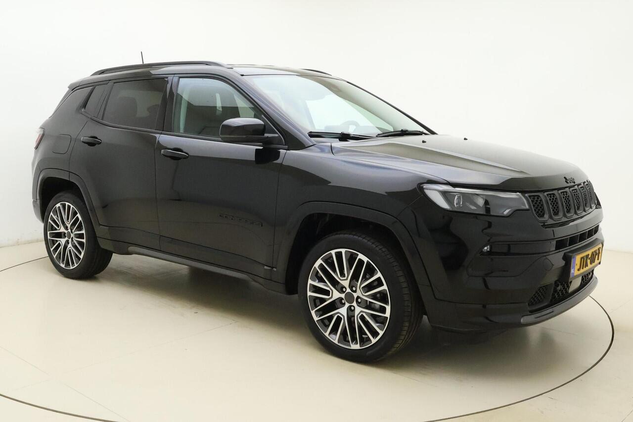 Jeep COMPASS 1.5T e-Hybrid Summit | Leder | 1450KG Trekgewicht | Climate & Cruise Control | Achteruit Rijd Camera |