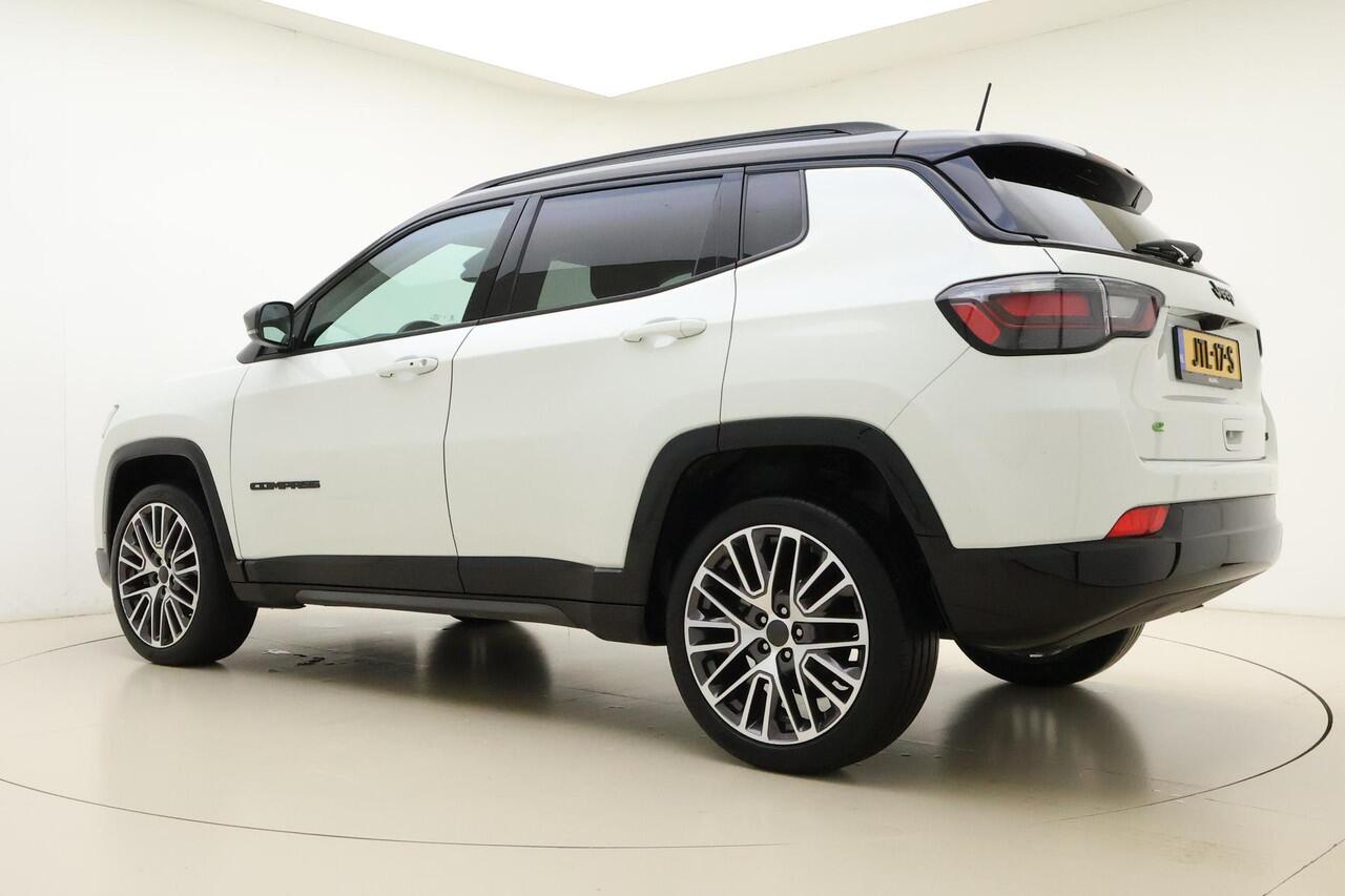 Jeep COMPASS 1.5T e-Hybrid S Automaat | Lederen bekleding | Keyless | Zwart dak | Stoelverwarming & stoelventilatie | Camera | Lichtmetalen velgen