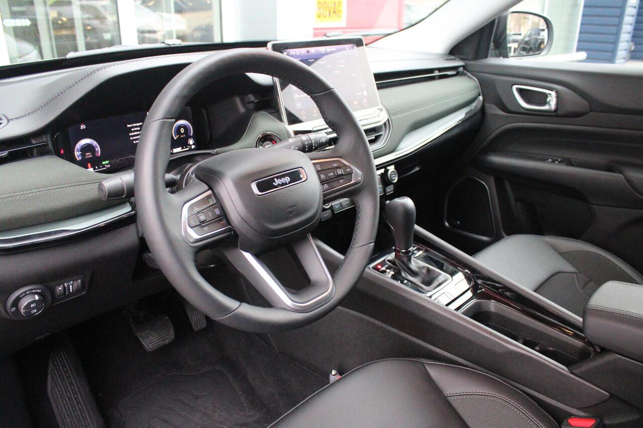 Jeep COMPASS 1.5T 142PK e-Hybrid NORTH STAR | SCHUIF/KANTEL DAK | UNIEKE KLEUR! "TECHNO GREEN" | WINTERPACK: STOEL/STUUR/PARKEERNSENSOREN/RUITENSPROEIER VERWARMBAAR | SAFETY PACK: 360° CAMERA/DODEHOEK BEWAKING/BUITENSPIEGELS MET INSTAPVERLICHTING | 10,1" TOUCHSCREEN M