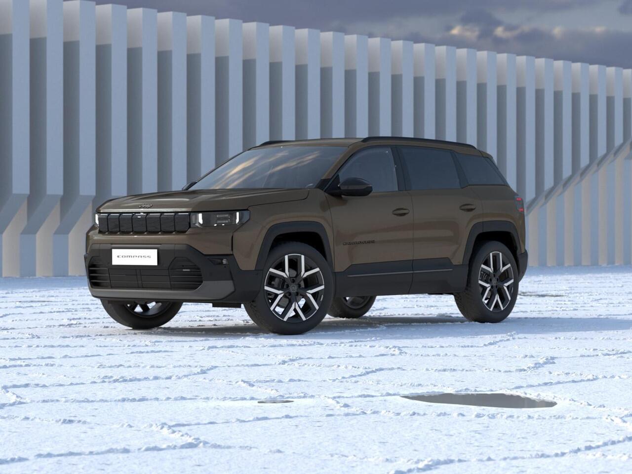 Jeep COMPASS First Edition 74 kWh | Adapt. Cruise | Camera | Carplay | 20" | Elektr. A-Klep | Navi | Winter Pack | Private Lease ¤775,-*