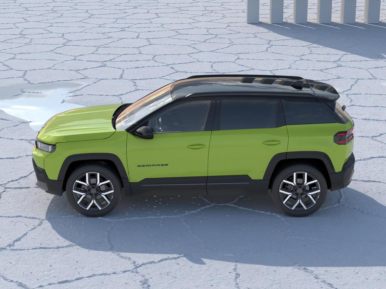 Jeep COMPASS First Edition 74 kWh | Adapt. Cruise | Camera | Carplay | 20" | Elektr. A-Klep | Navi | Winter Pack
