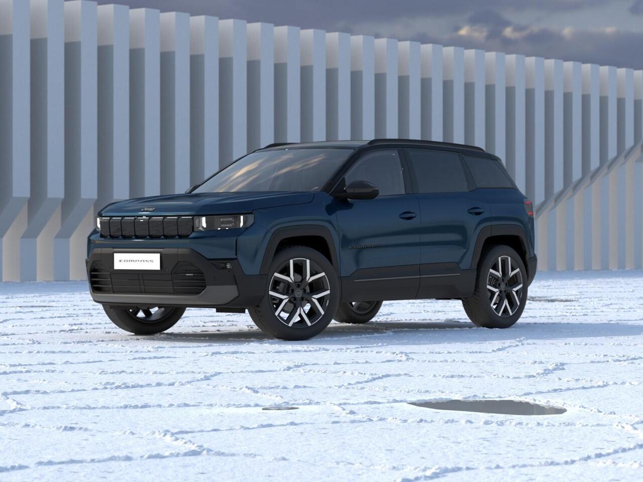 Jeep COMPASS First Edition 74 kWh | Adapt. Cruise | Camera | Carplay | 20" | Elektr. A-Klep | Navi | Winter Pack