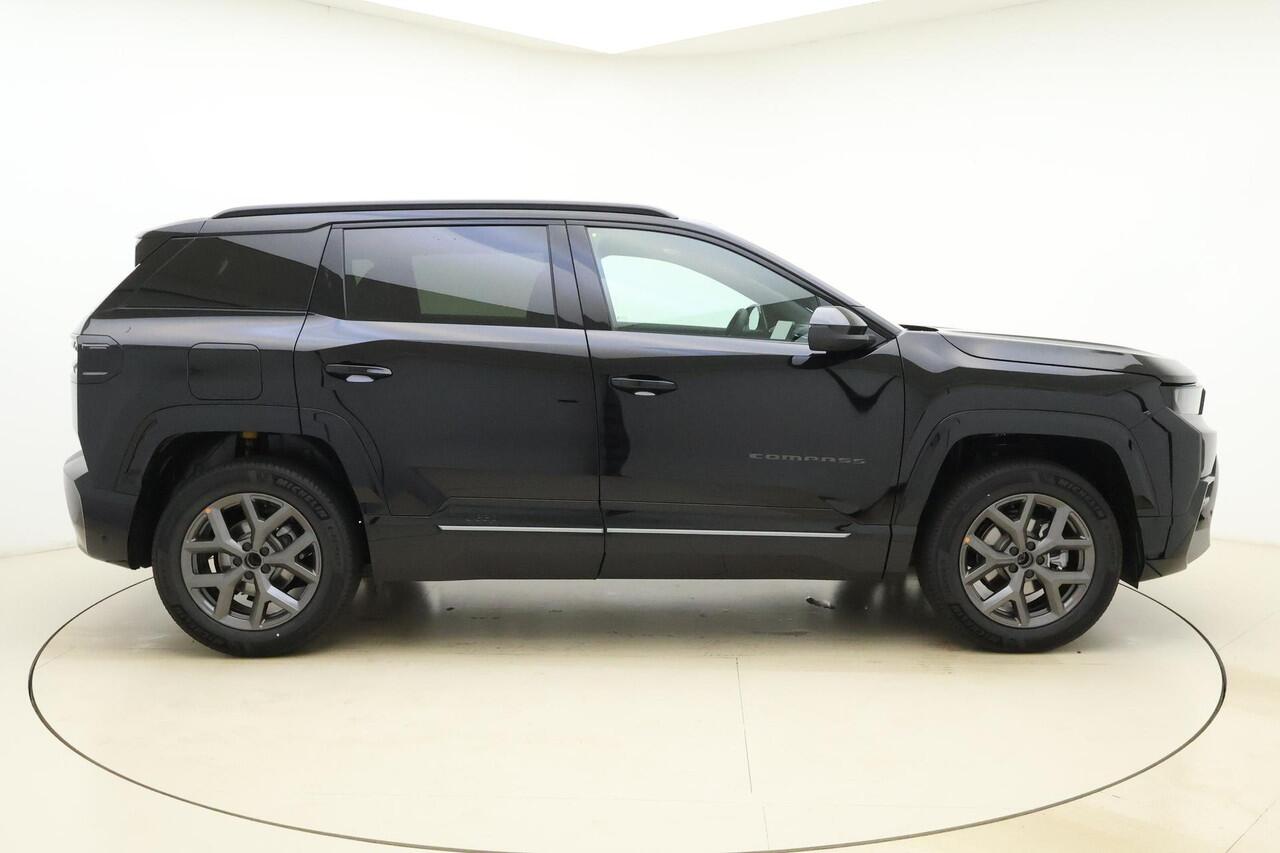 Jeep COMPASS 1.2 e-Hybrid First Edition | Panoramadak | Elektrische verstelbare stoelen | Stoelmassage | Camera's rondom | Navigatie | Keyless | Elektrische kofferklep