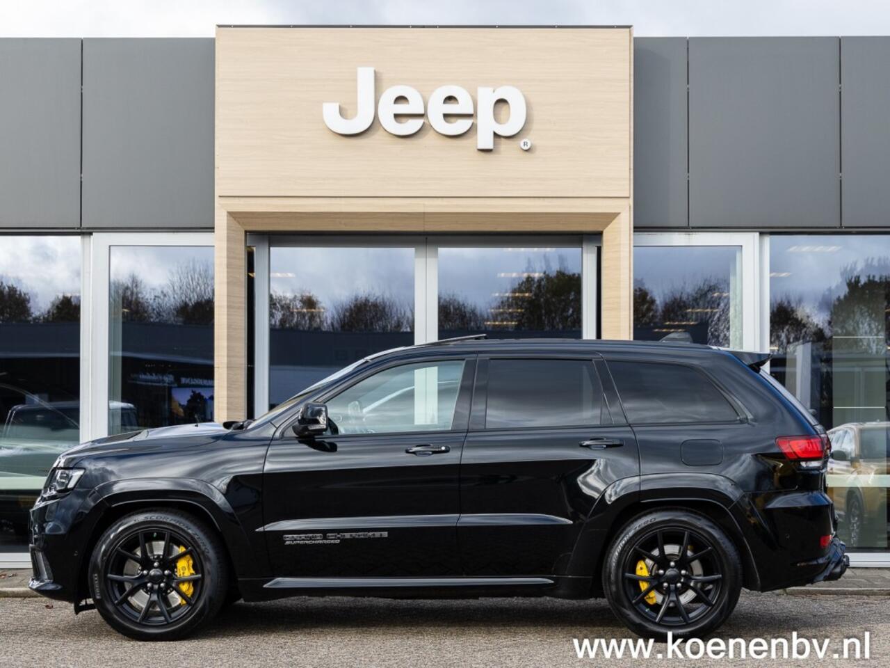 Jeep GRAND CHEROKEE SRT TrackHawk 6.2 V8 710Pk /Standkachel/Laguna Leather/QTP uitlaat
