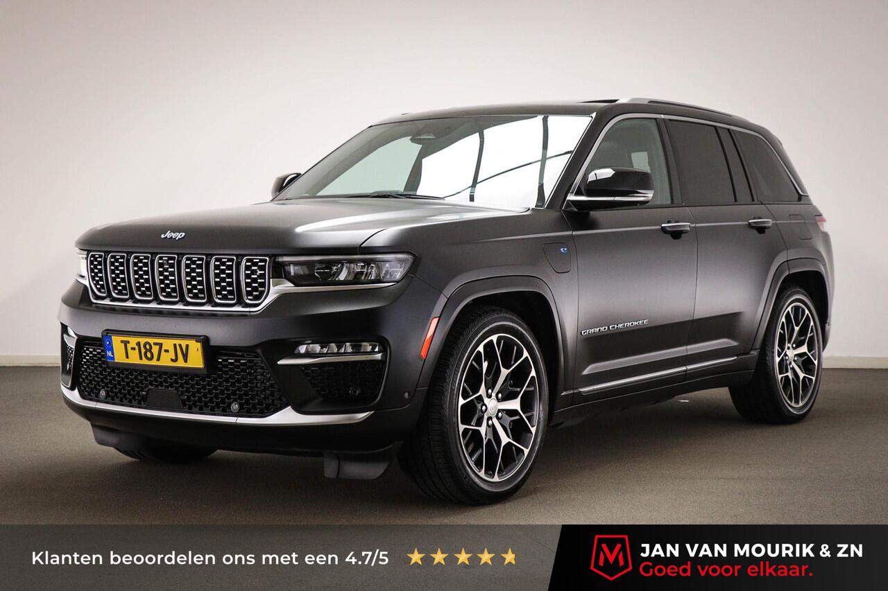 Jeep GRAND CHEROKEE 2.0 Summit Reserve 4xe | PANORAMADAK | STUURVERWARMING | MASSAGE | 360 CAMERA