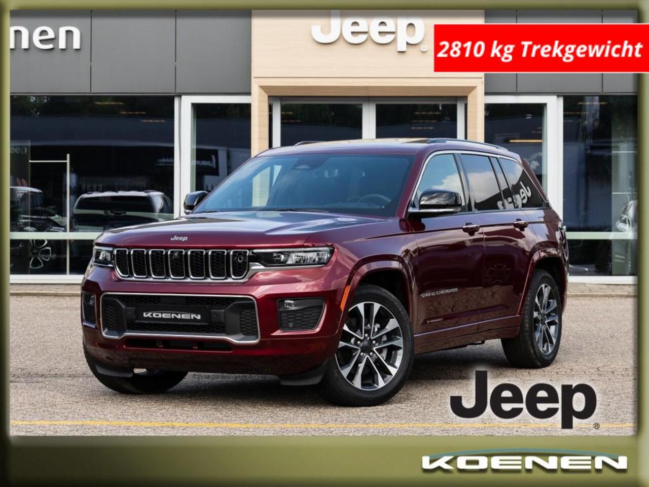 Jeep GRAND CHEROKEE GEEN BPM !!! 3.6i V6 4x4 Aut OVERLAND / Grijs kenteken / 2 perso