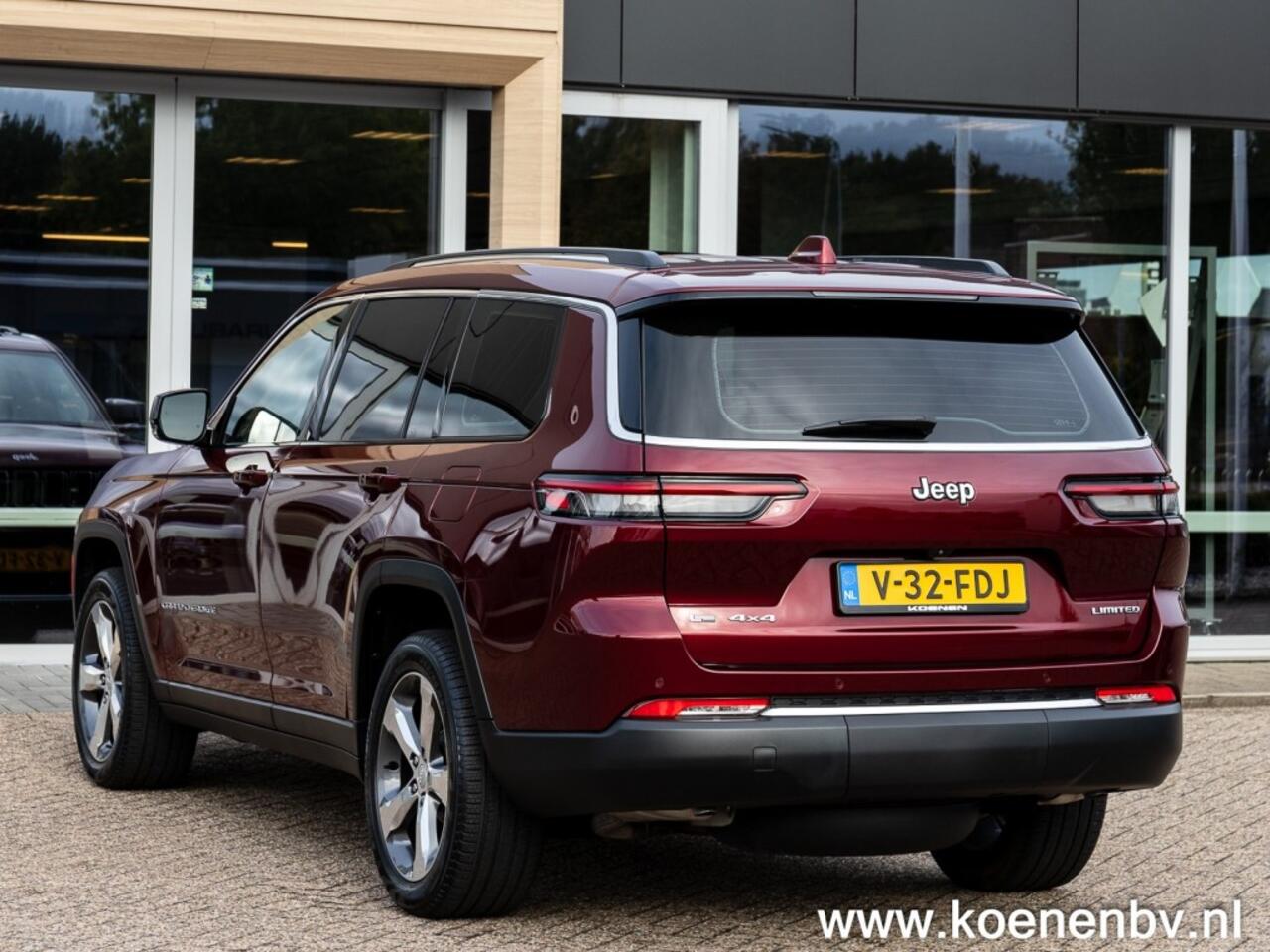 Jeep GRAND CHEROKEE 3.6 V6 4x4 Automaat Limited LPG G3 Onderbouw GRIJS Kenteken
