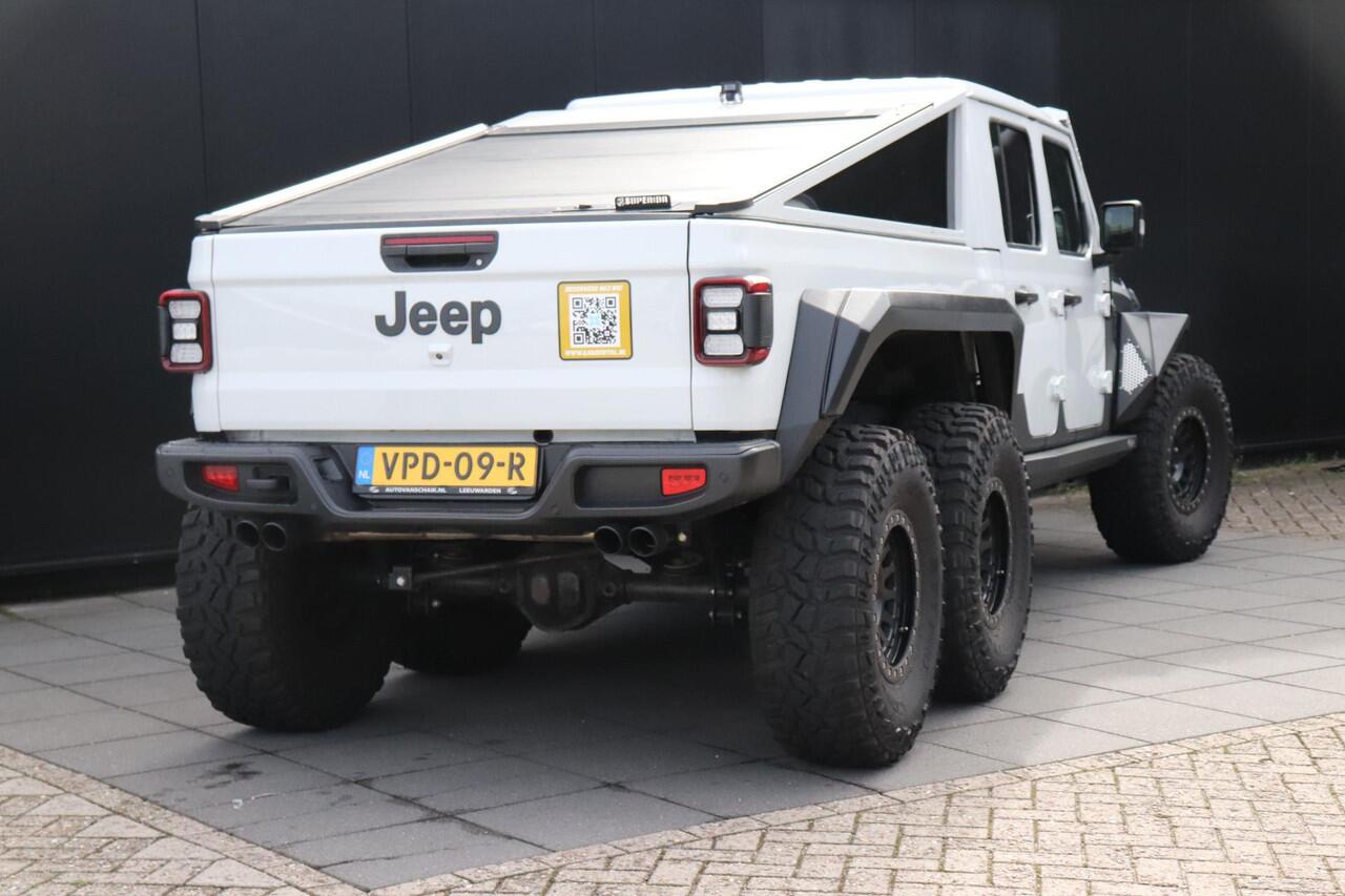 Jeep Gladiator | 246 PK | LEDER | CAMERA | NAVI | CRUISE | UNIEK NW-PRIJS 250.000,-