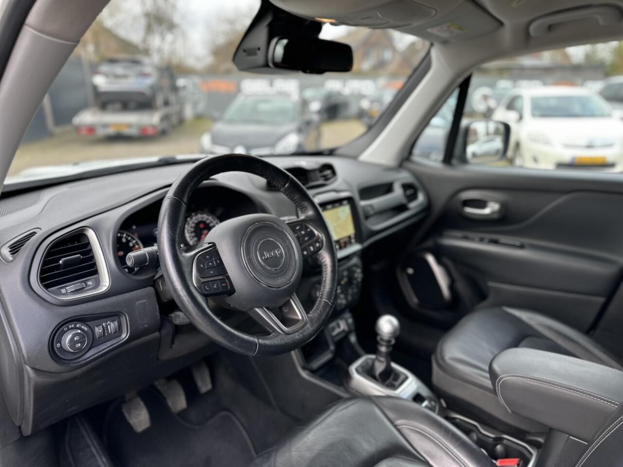 Jeep RENEGADE 1.0T Limited UNIEK*Camera*Leder*LED *19LM*NAVI*CRUISE*KEYLES*STV