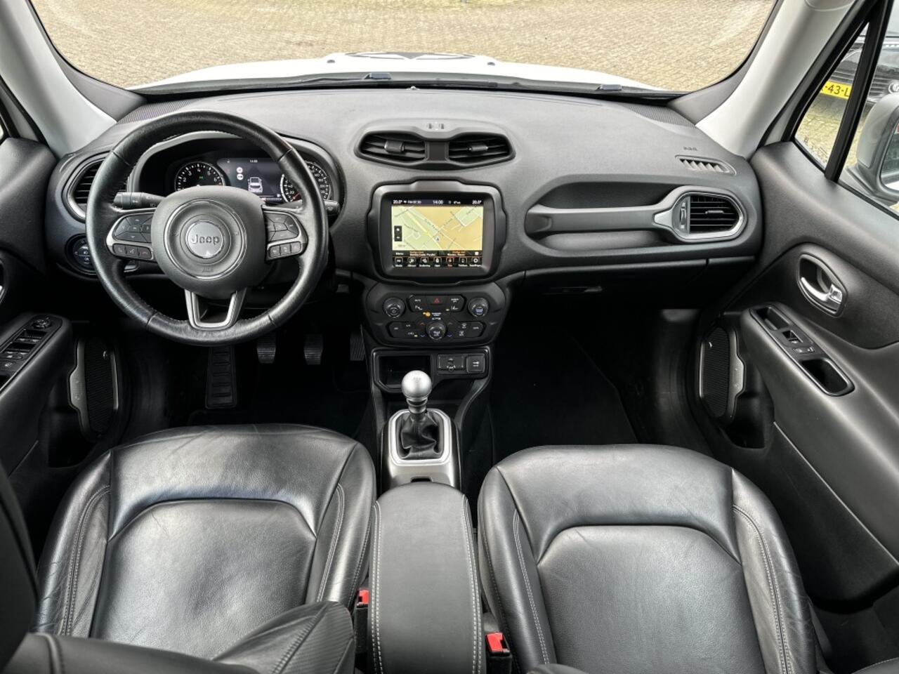 Jeep RENEGADE 1.0T Limited UNIEK*Camera*Leder*LED *19LM*NAVI*CRUISE*KEYLES*STV