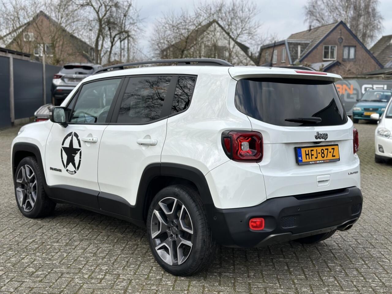 Jeep RENEGADE 1.0T Limited UNIEK*Camera*Leder*LED *19LM*NAVI*CRUISE*KEYLES*STV