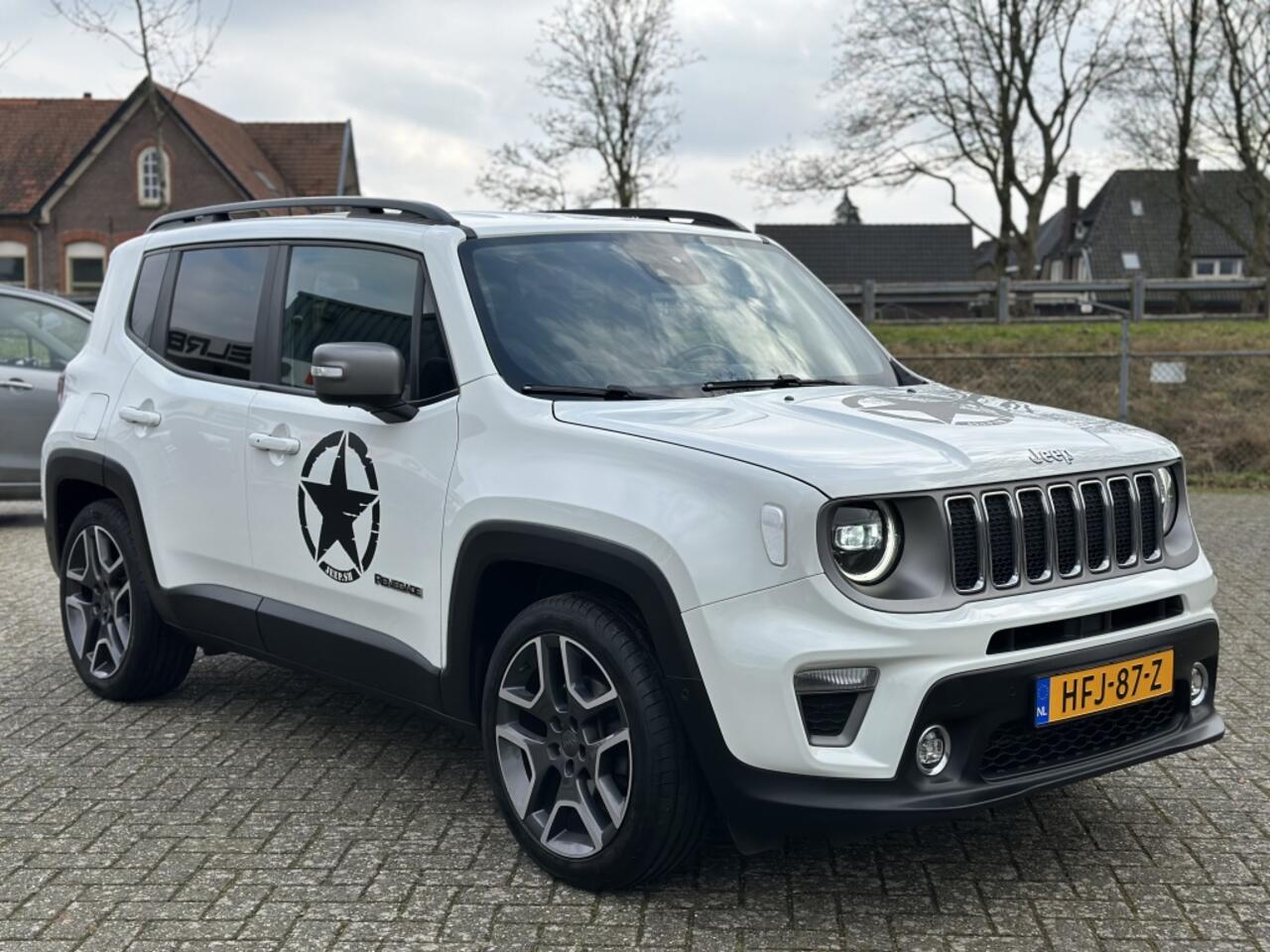 Jeep RENEGADE 1.0T Limited UNIEK*Camera*Leder*LED *19LM*NAVI*CRUISE*KEYLES*STV