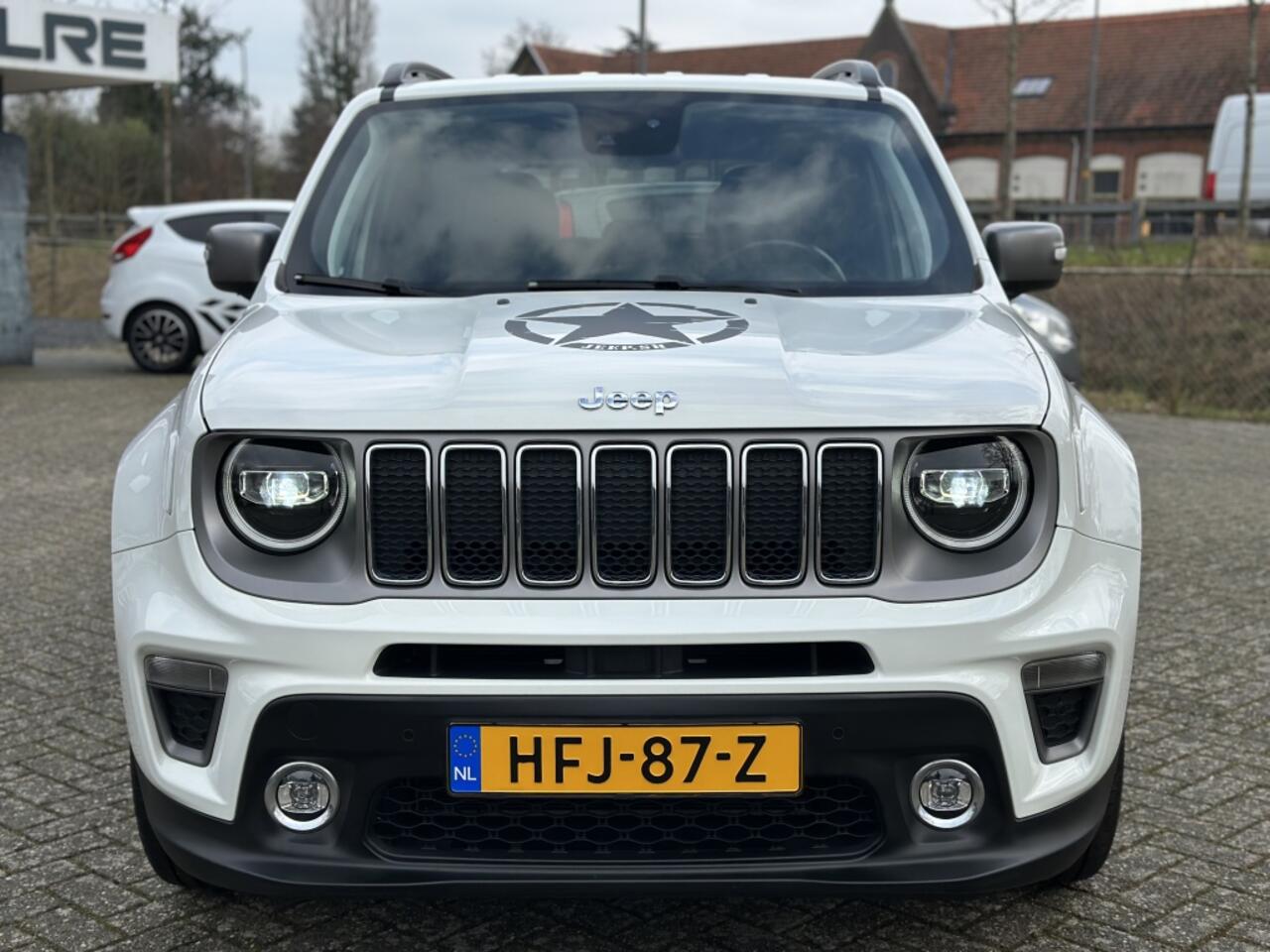 Jeep RENEGADE 1.0T Limited UNIEK*Camera*Leder*LED *19LM*NAVI*CRUISE*KEYLES*STV