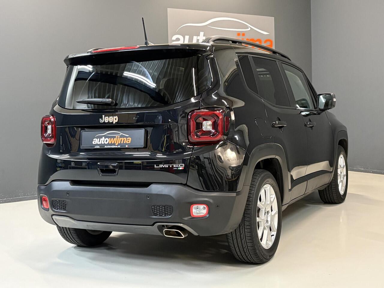 Jeep RENEGADE 1.3l T-GDI 150pk Limited Automaat Schuif/kanteldak, LED verlichting, Adaptive Cruise