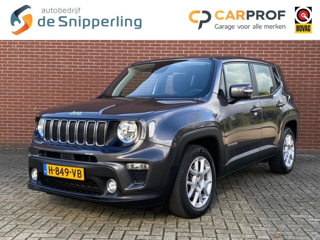 Jeep RENEGADE 1.3T DDCT LONGITUDE AUTOMAAT CARPLAY CRUISE PDC LMV