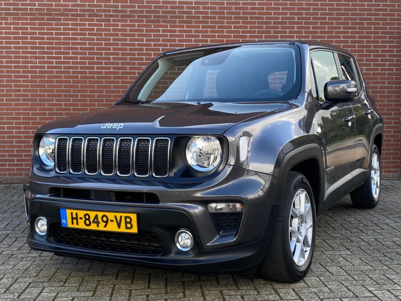 Jeep RENEGADE 1.3T DDCT LONGITUDE AUTOMAAT CARPLAY CRUISE PDC LMV