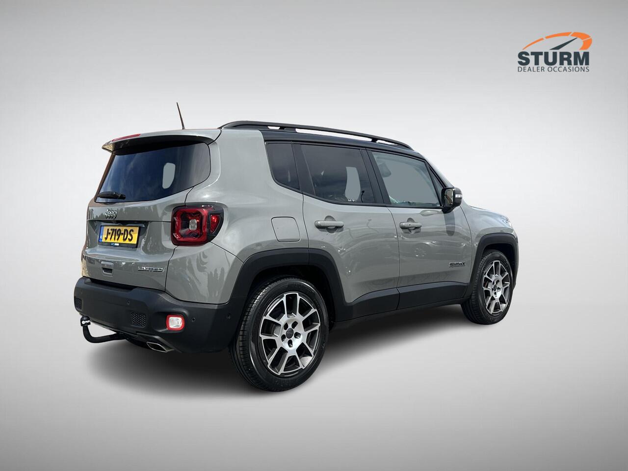 Jeep RENEGADE 1.3T DDCT Limited Trekhaak | Navigatie | Climate Control | Keyless Entry | Cruise Control | Park. Sensor | LM Velgen | Rijklaarprijs!