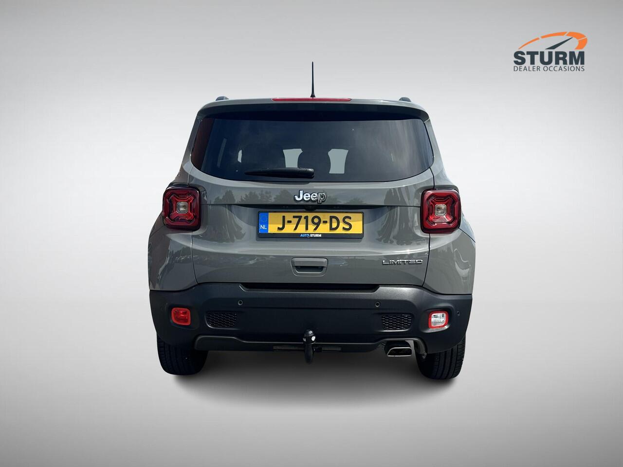 Jeep RENEGADE 1.3T DDCT Limited Trekhaak | Navigatie | Climate Control | Keyless Entry | Cruise Control | Park. Sensor | LM Velgen | Rijklaarprijs!