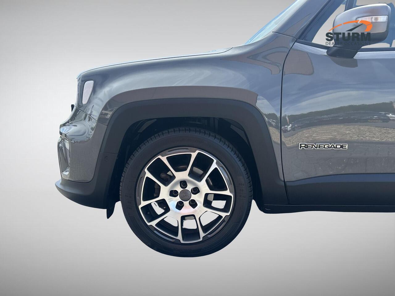 Jeep RENEGADE 1.3T DDCT Limited Trekhaak | Navigatie | Climate Control | Keyless Entry | Cruise Control | Park. Sensor | LM Velgen | Rijklaarprijs!