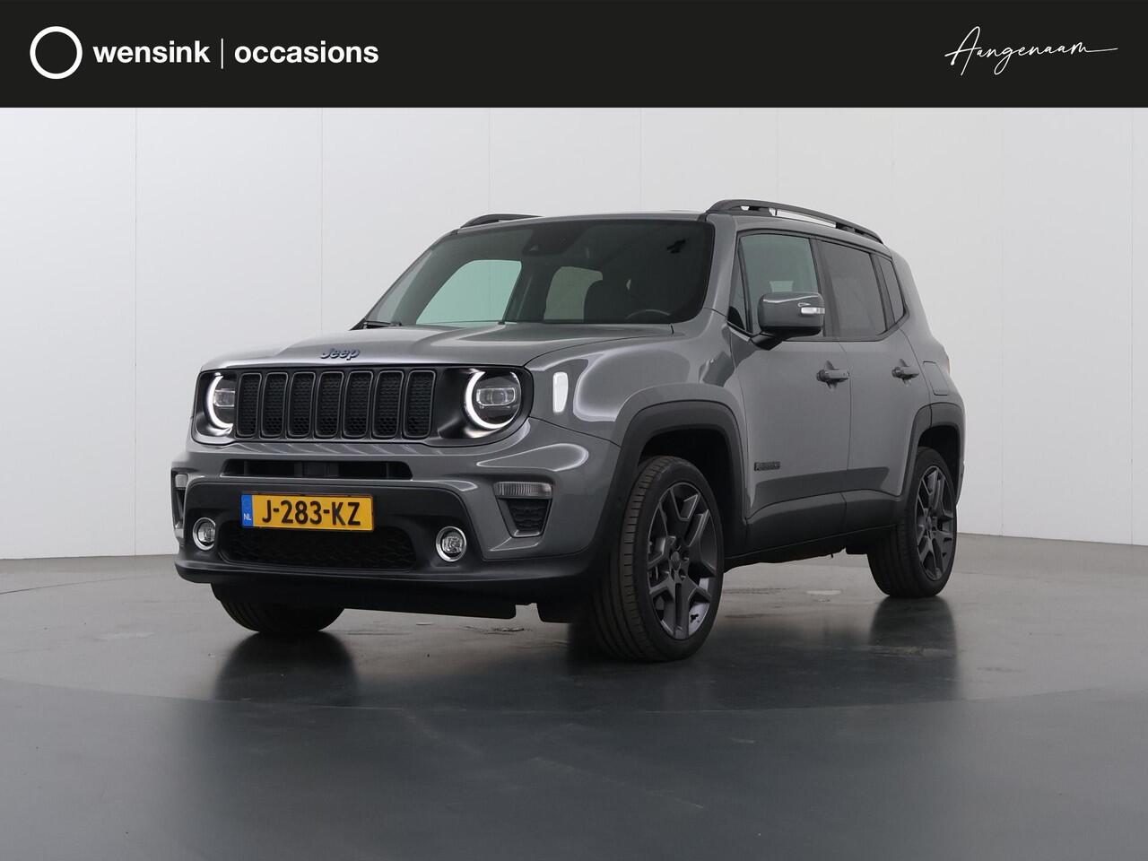 Jeep RENEGADE 4xe 240 Plug-in Hybrid Electric S | LED | Trekhaak | Lederen Interieur | Navigatie | Camera | DAB | Stoel/Stuurverwarming | Adaptieve Cruise Control | Dodehoek detectie |