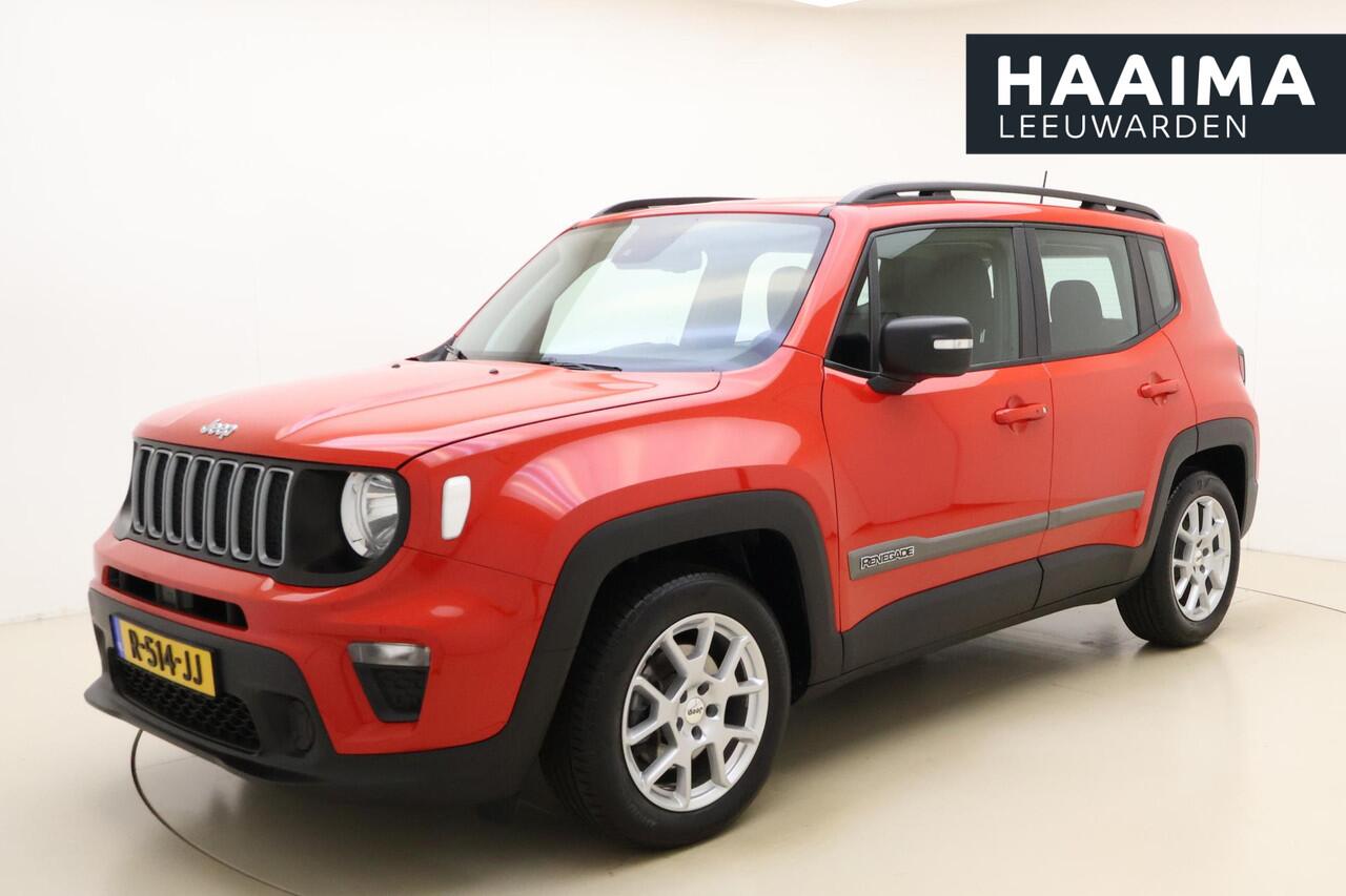 Jeep RENEGADE 1.5T e-Hybrid Longitude Automaat | Climate Control | Trekhaak | Lichtmetalen velgen | Cruise Control | Dakrails