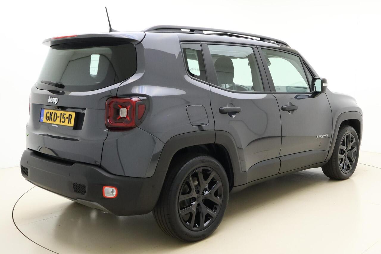 Jeep RENEGADE 1.5T e-Hybrid Automaat | Navigatie | Glazen Schuif/kanteldak | Lederen bekleding | Camera | Lichtmetalen velgen black | Dakrails