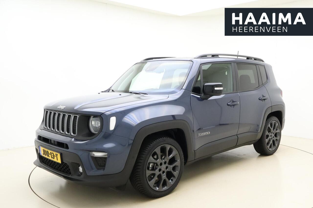 Jeep RENEGADE 1.5T 130pk e-Hybrid S Automaat | Navigatie | Climate control | Camera | Lederen bekleding | Dakrails | Keyless | Lichtmetalen velgen