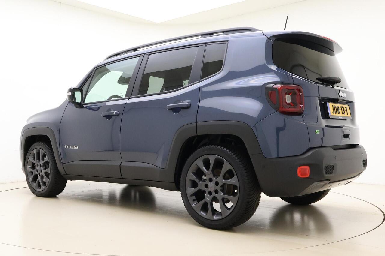 Jeep RENEGADE 1.5T 130pk e-Hybrid S Automaat | Navigatie | Climate control | Camera | Lederen bekleding | Dakrails | Keyless | Lichtmetalen velgen