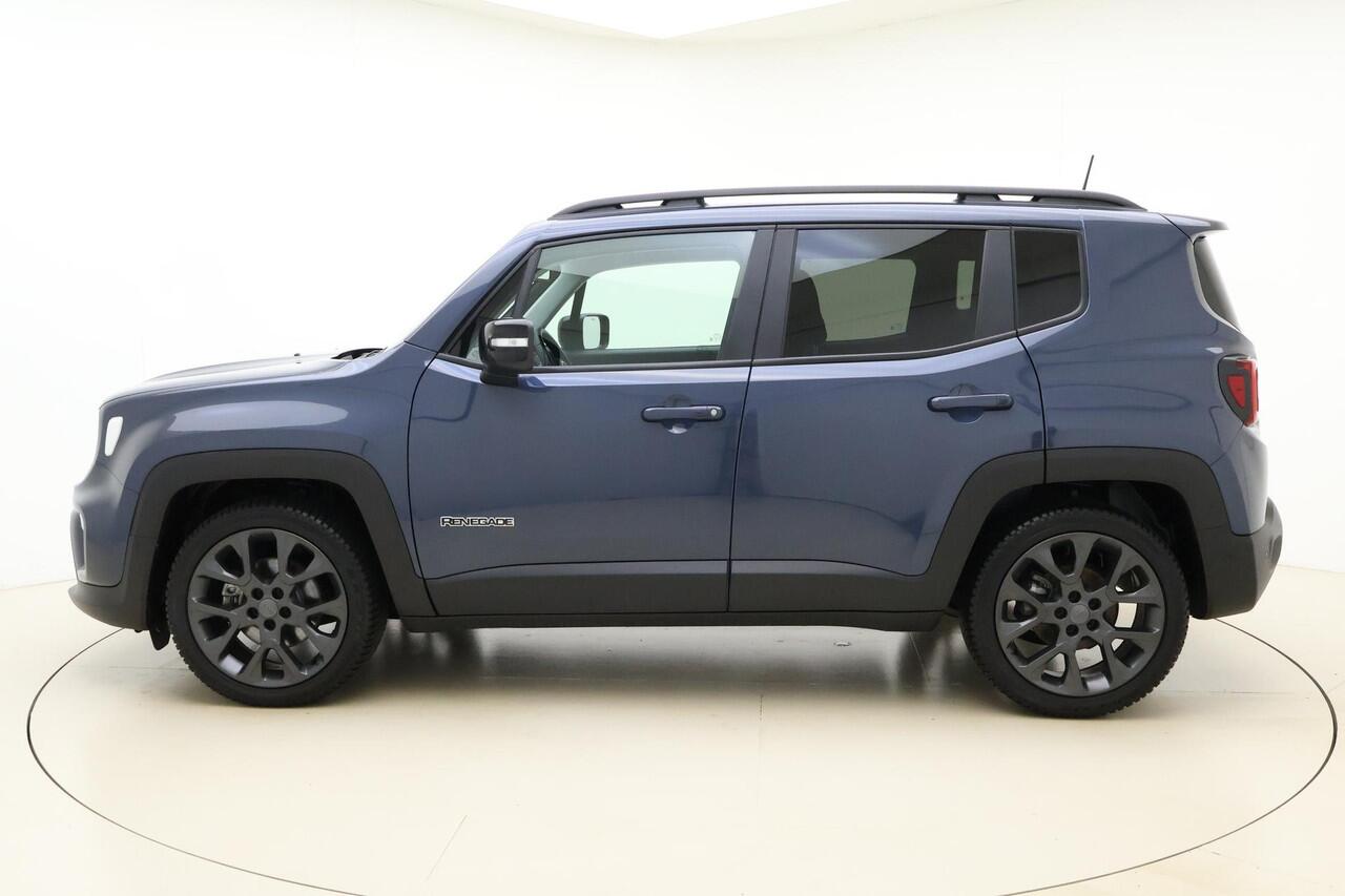 Jeep RENEGADE 1.5T 130pk e-Hybrid S Automaat | Navigatie | Climate control | Camera | Lederen bekleding | Dakrails | Keyless | Lichtmetalen velgen