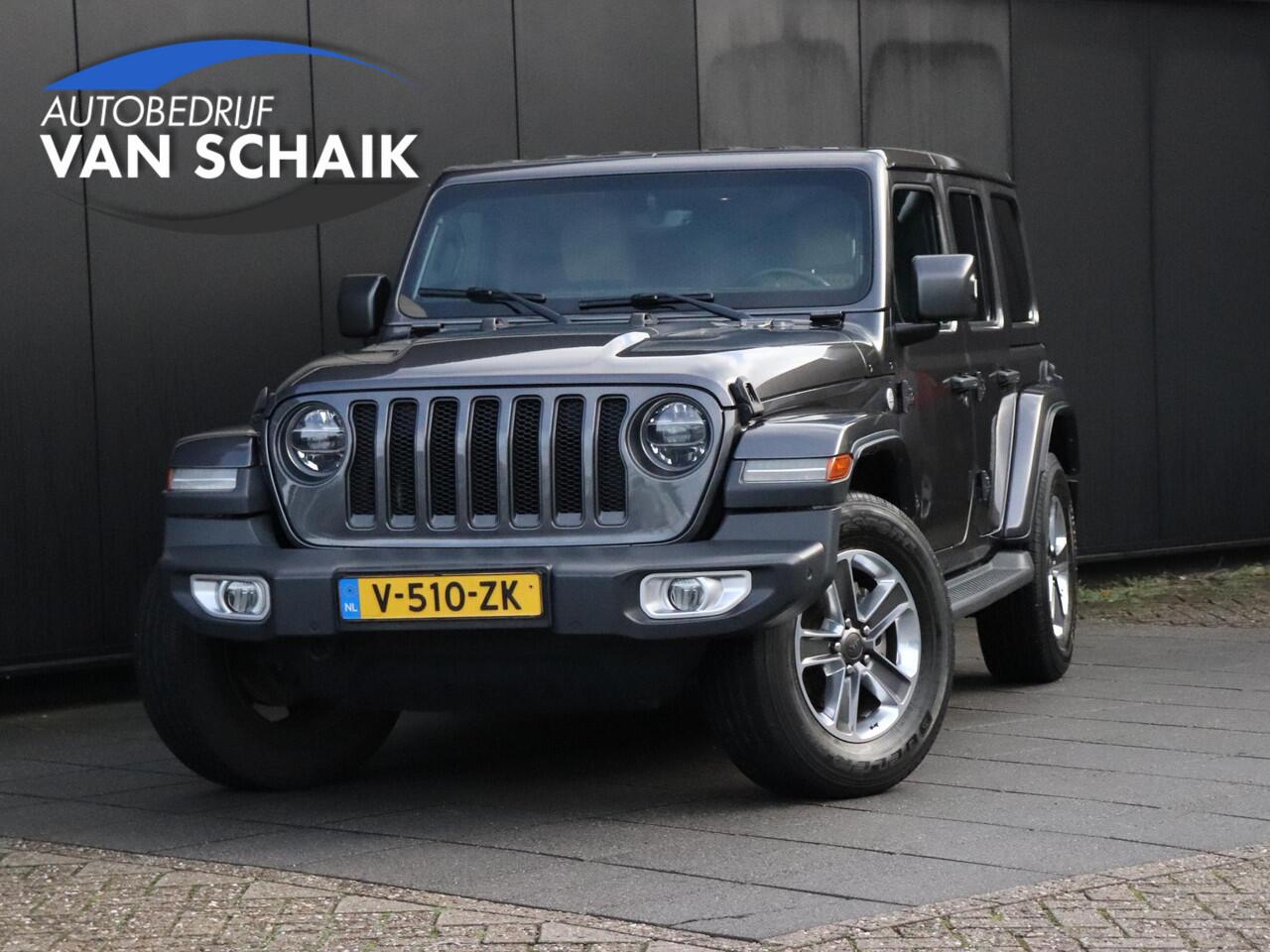 Jeep WRANGLER 2.2D Sahara | GRIJS KENTEKEN | LEDER | CAMERA | STOEL/STUURVERW. | ALPINE AUDIO | CRUISE | NAVI |