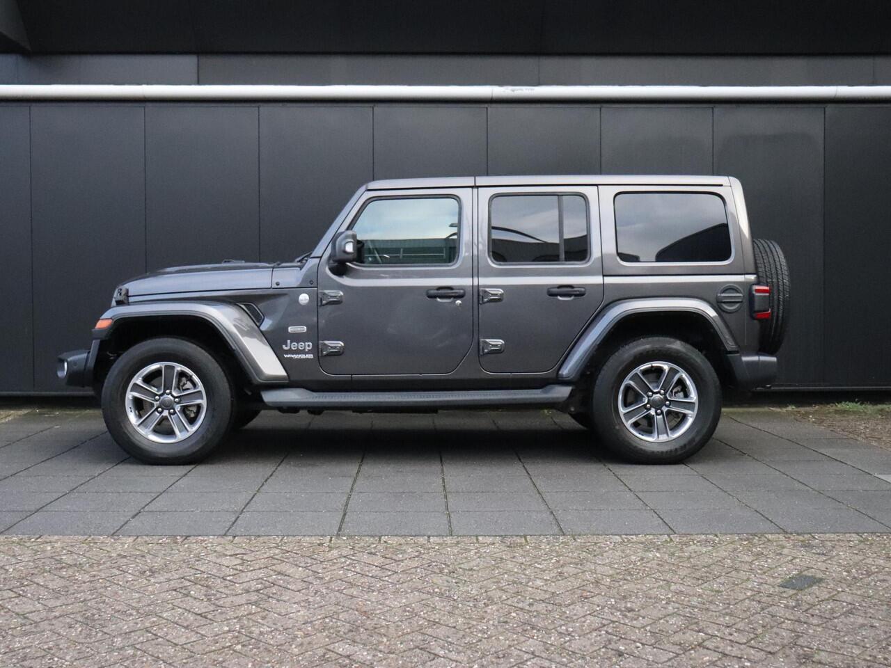 Jeep WRANGLER 2.2D Sahara | GRIJS KENTEKEN | LEDER | CAMERA | STOEL/STUURVERW. | ALPINE AUDIO | CRUISE | NAVI |