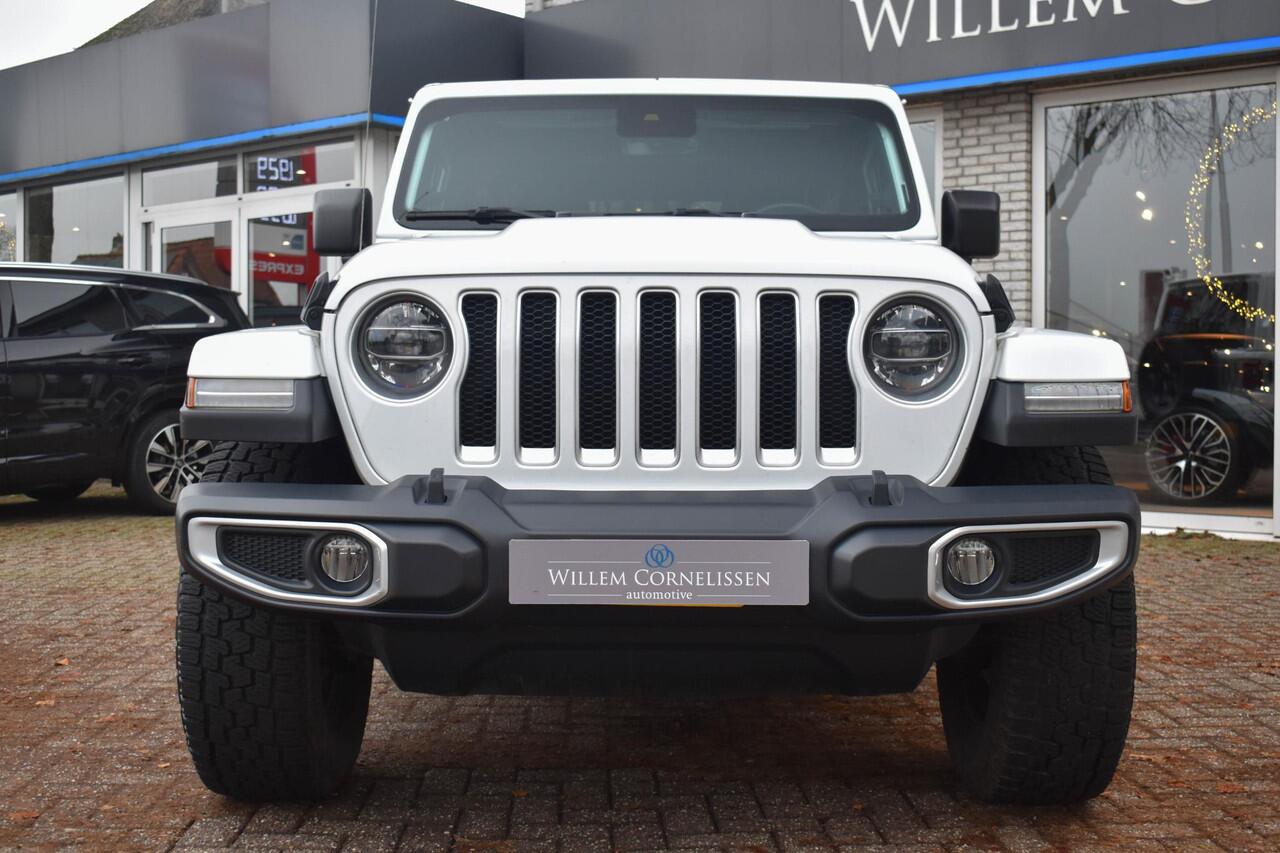 Jeep WRANGLER Unlimited 3.6 Sahara Navi Leder Stoelverwarming Apine