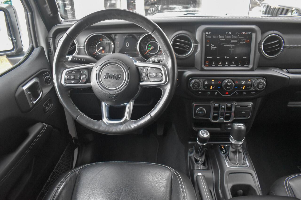 Jeep WRANGLER Unlimited 3.6 Sahara Navi Leder Stoelverwarming Apine