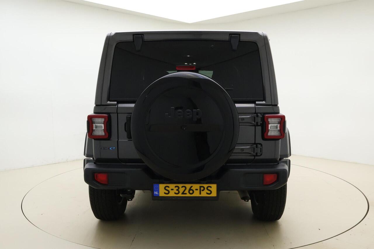Jeep WRANGLER Unlimited 4xe 380 80th Anniversary Automaat |Front & rear camera | Adaptieve cruise control | Stoel & stuurverwarming | Lederen interieur | Navigatie | Climate control