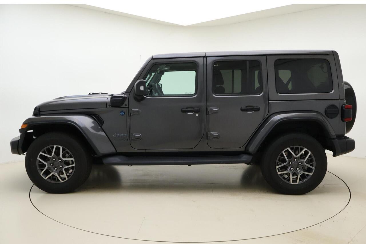 Jeep WRANGLER Unlimited 4xe 380 80th Anniversary Automaat |Front & rear camera | Adaptieve cruise control | Stoel & stuurverwarming | Lederen interieur | Navigatie | Climate control