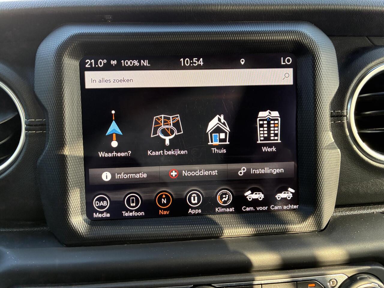 Jeep WRANGLER Unlimited Plug-in Hybrid 4xe 380 80th Anniversary | Front & rear camera | Adaptieve cruise control | Stoel & stuurverwarming | Lederen interieur | Navigatie | Climate control