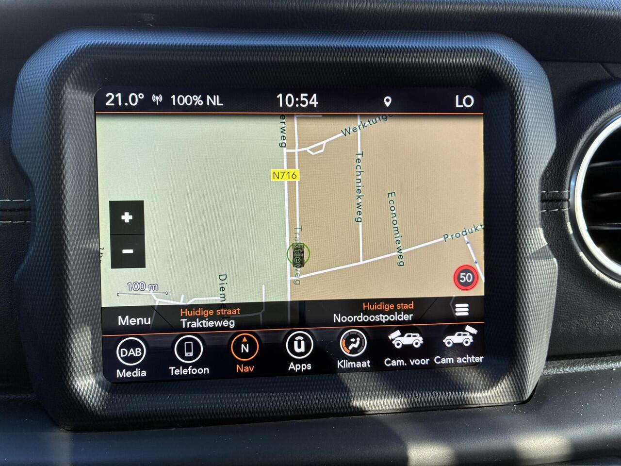 Jeep WRANGLER Unlimited Plug-in Hybrid 4xe 380 80th Anniversary | Front & rear camera | Adaptieve cruise control | Stoel & stuurverwarming | Lederen interieur | Navigatie | Climate control