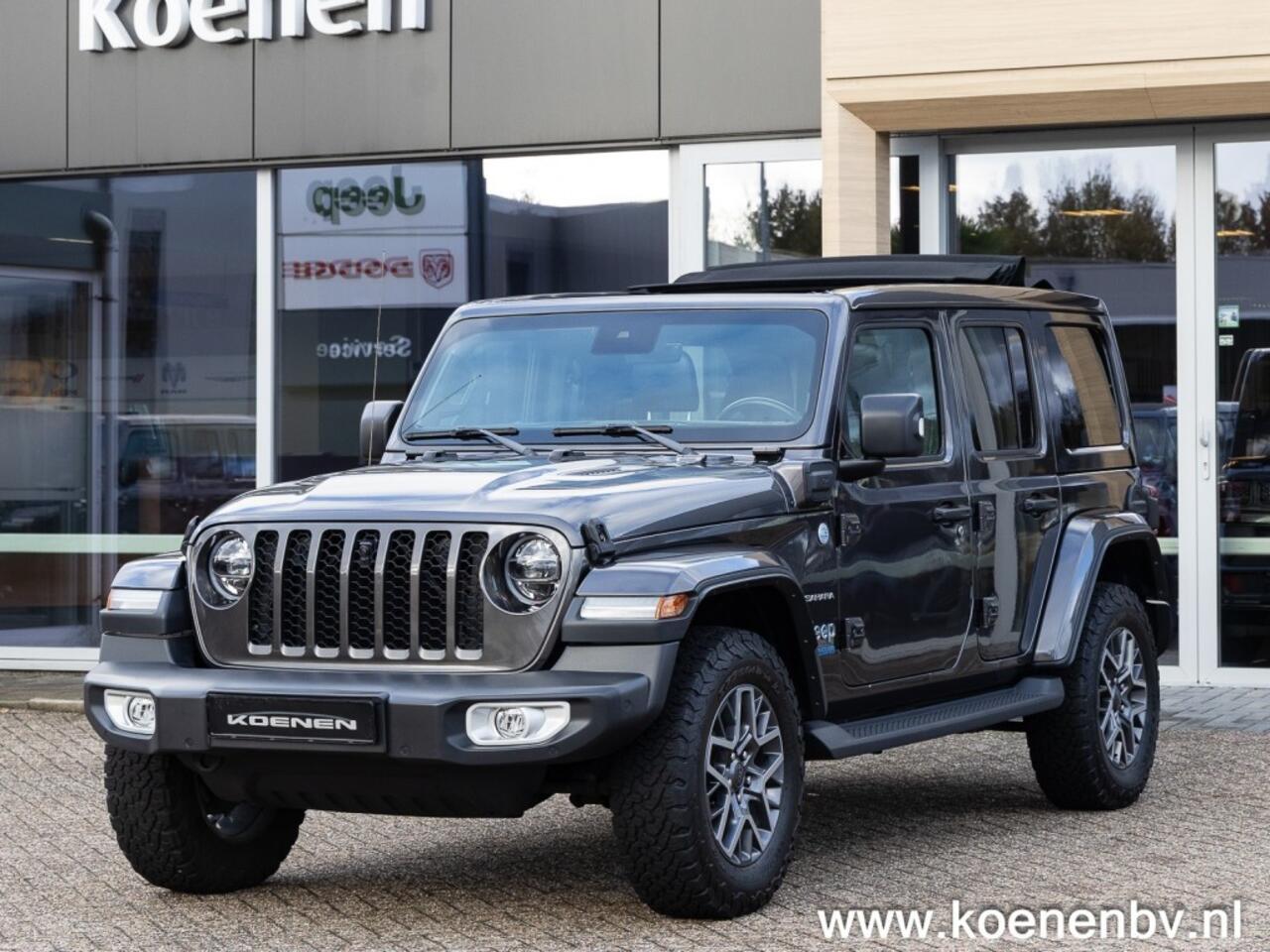 Jeep WRANGLER 4xE 380 4wd Autom. Sahara My Sky Dak CLIMA / LEER / ADAPT. CRUISE