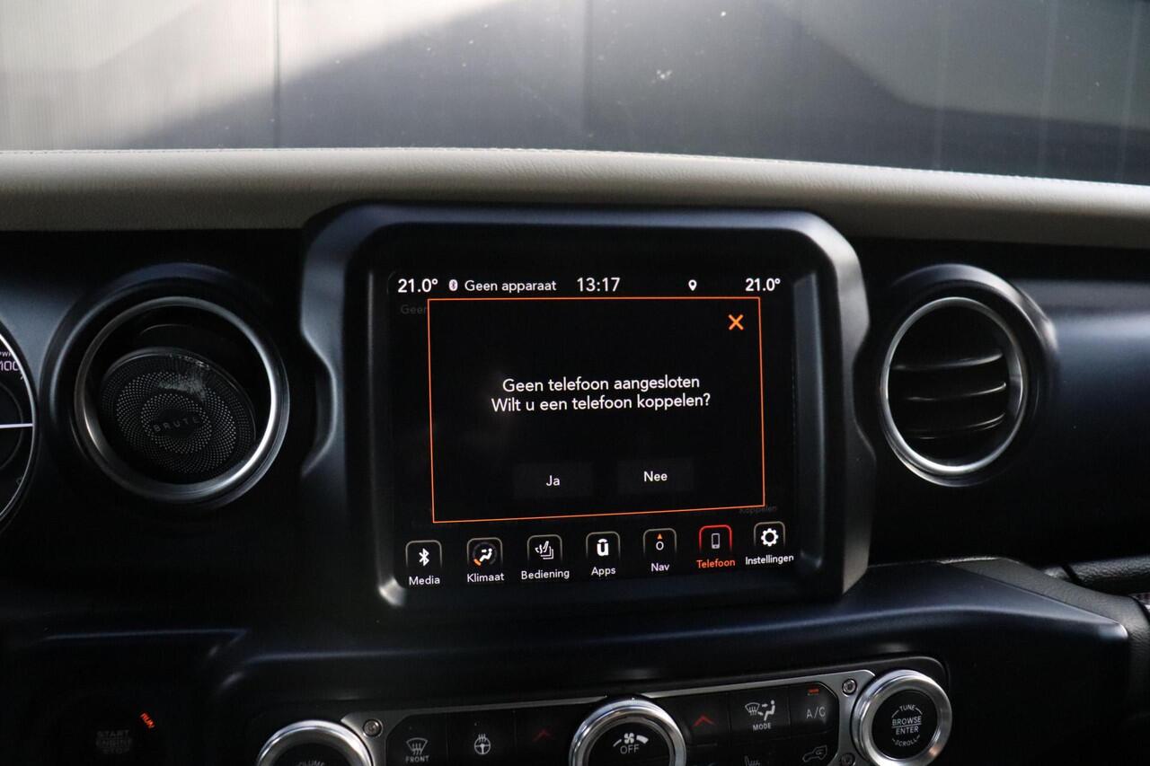 Jeep WRANGLER BRUTE 4xe 380 | LEDER | CAMERA | STOEL/STUURVERW | CRUISE | NAVI |