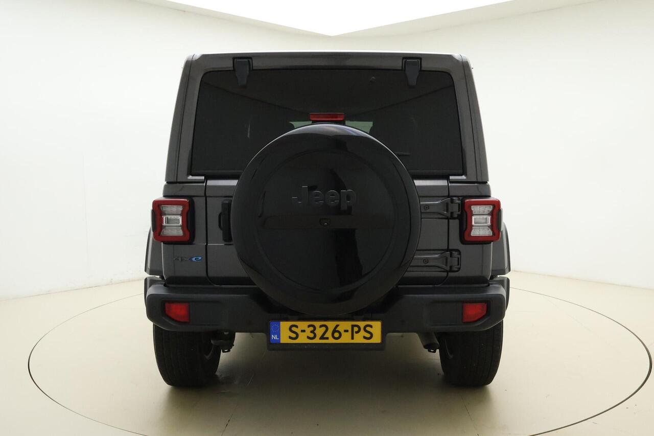 Jeep WRANGLER Unlimited 4xe 380 80th Anniversary Automaat |Front & rear camera | Adaptieve cruise control | Stoel & stuurverwarming | Lederen interieur | Navigatie | Climate control