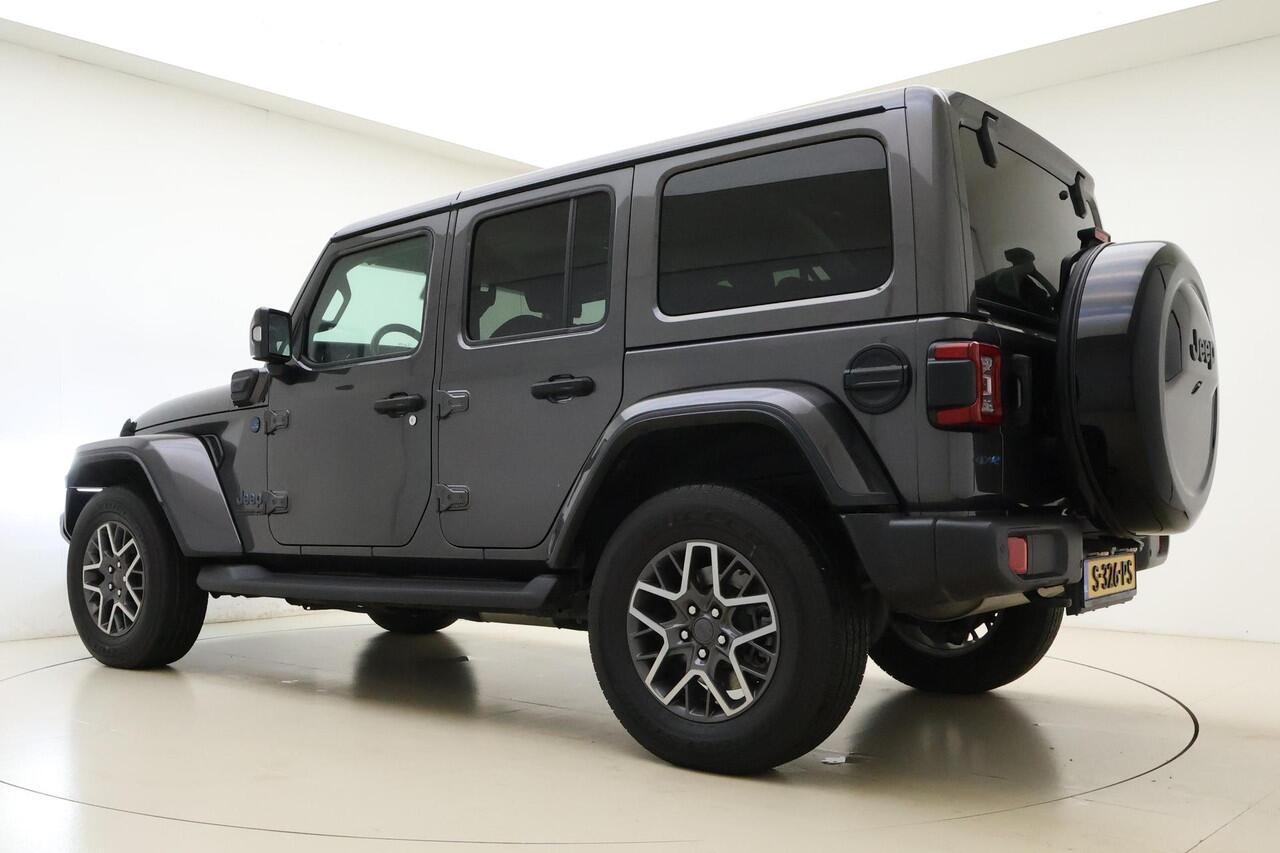 Jeep WRANGLER Unlimited 4xe 380 80th Anniversary Automaat |Front & rear camera | Adaptieve cruise control | Stoel & stuurverwarming | Lederen interieur | Navigatie | Climate control